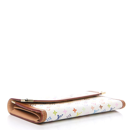 Louis Vuitton Monogram Multicolor Porte Tresor International Wallet White 3 of 12