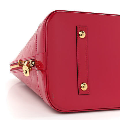 Louis Vuitton Vernis Alma MM Pomme D'Amour 8 of 12