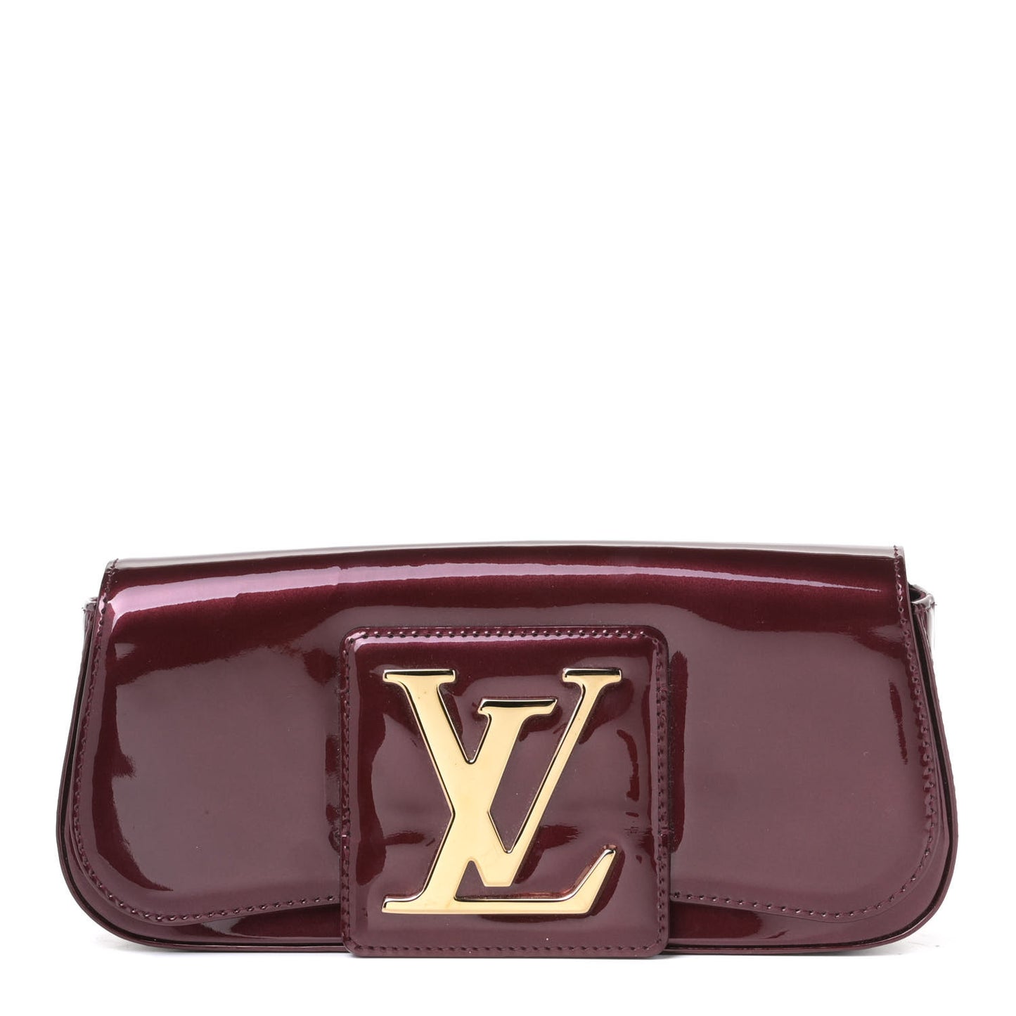 Patent Sobe Clutch Rouge Fauviste