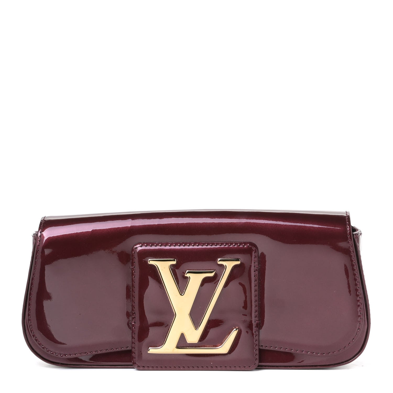 Louis Vuitton Patent Sobe Clutch Rouge Fauviste 1 of 5