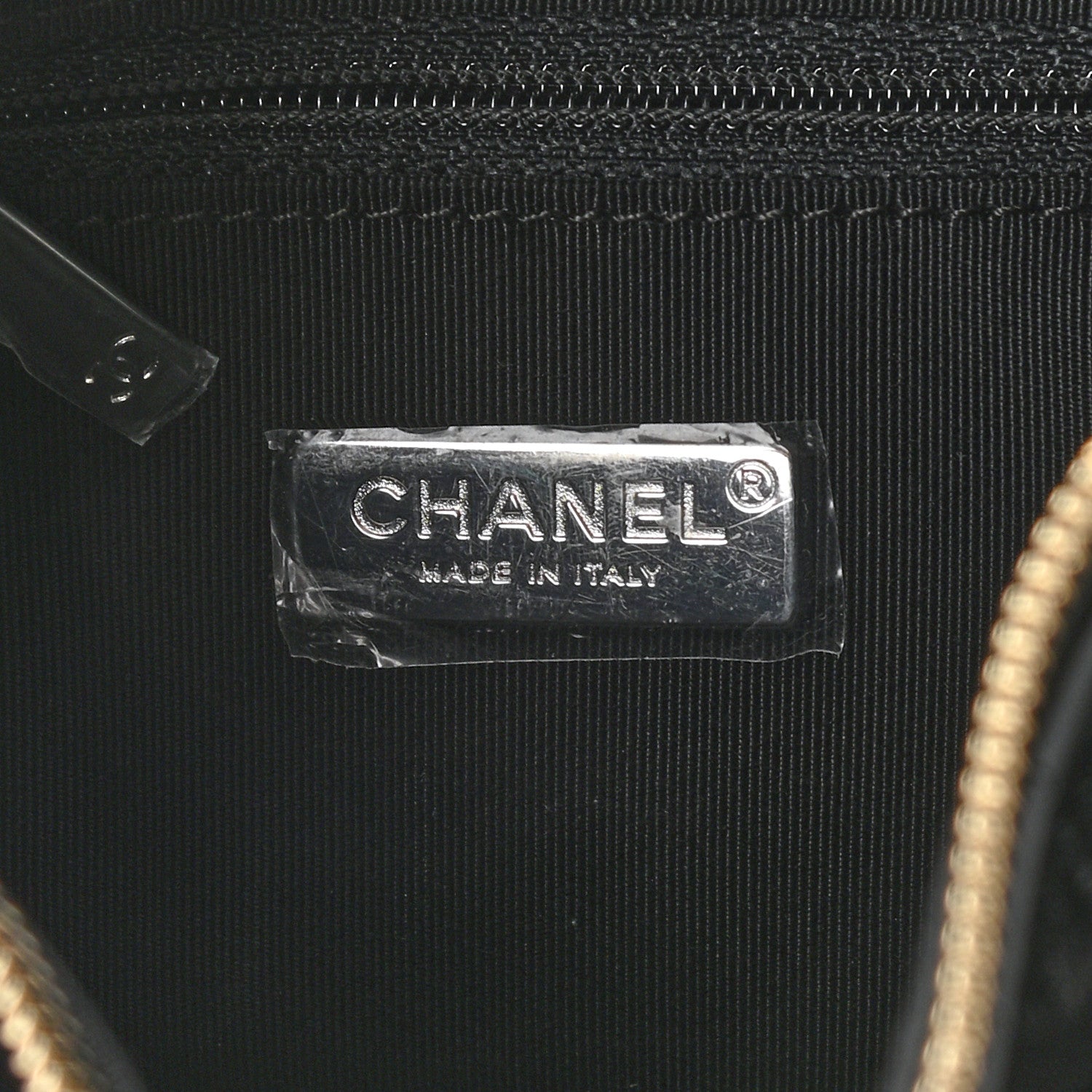 Chanel Calfskin Crocodile Embossed Small Gabrielle Cocodile Hobo Black 6 of 11