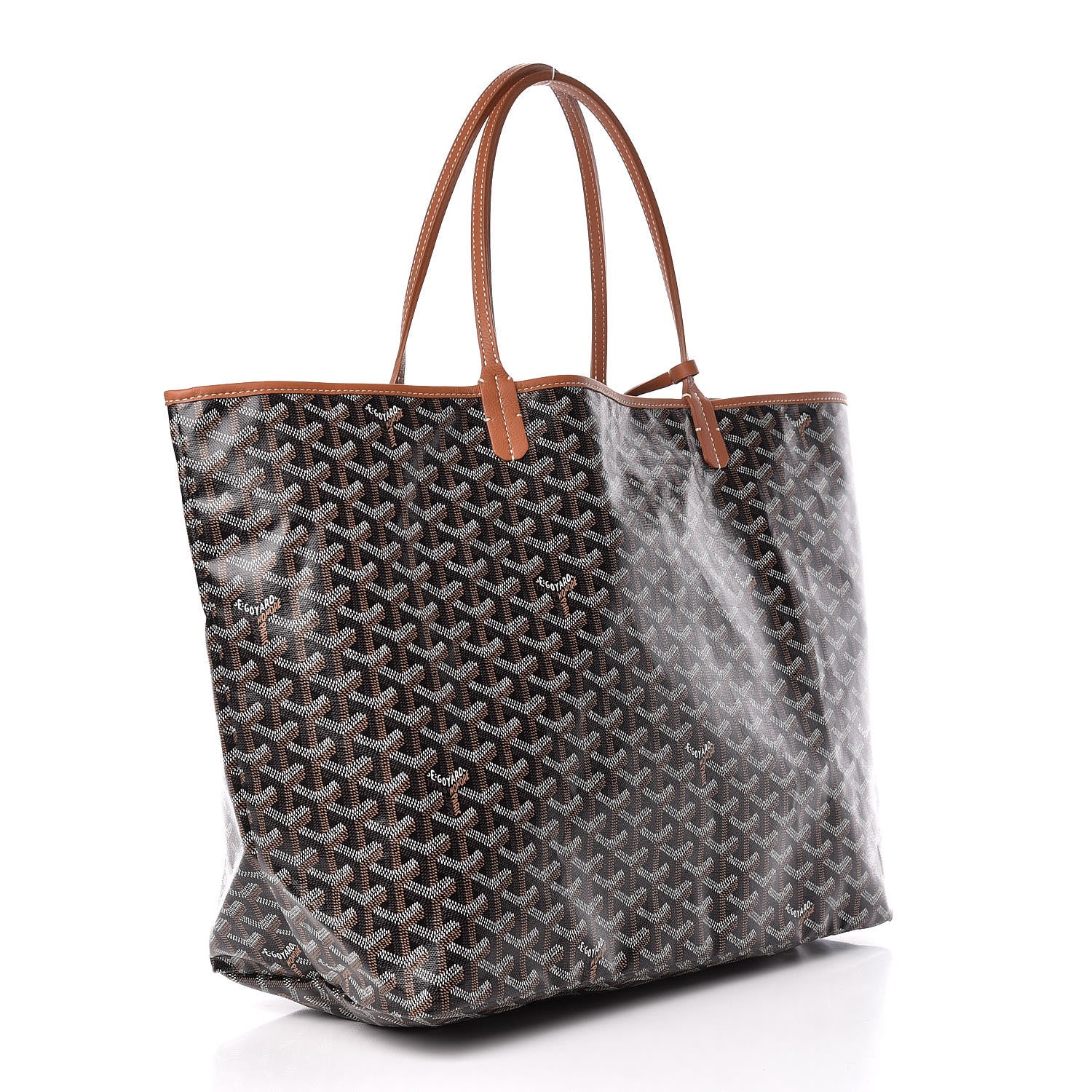 Goyard Goyardine Saint Louis GM Black Gold 4 of 13