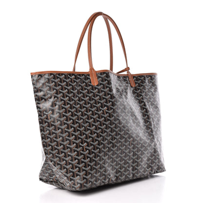 Goyard Goyardine Saint Louis GM Black Gold 4 of 13