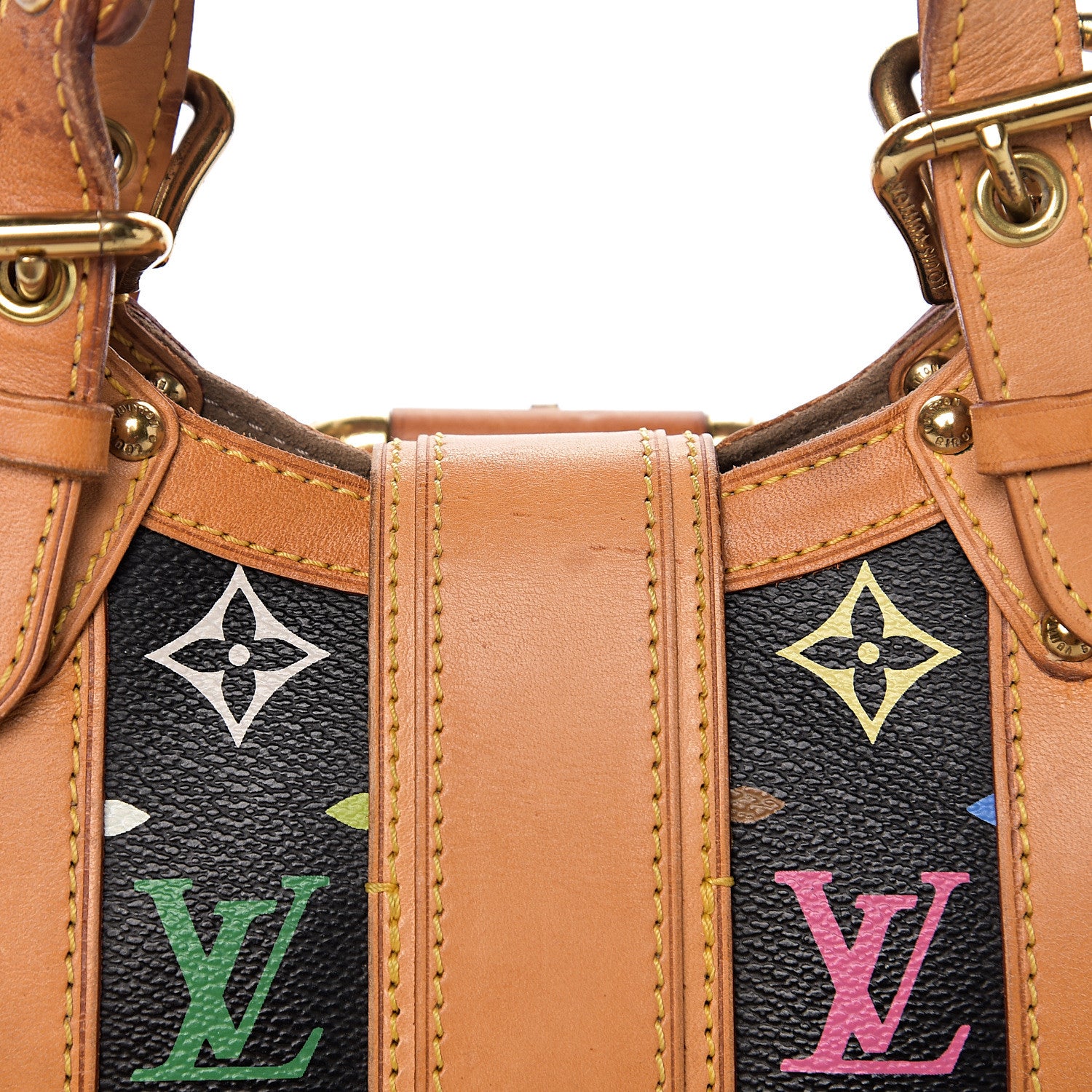 Louis Vuitton Monogram Multicolor Theda GM Black 11 of 14