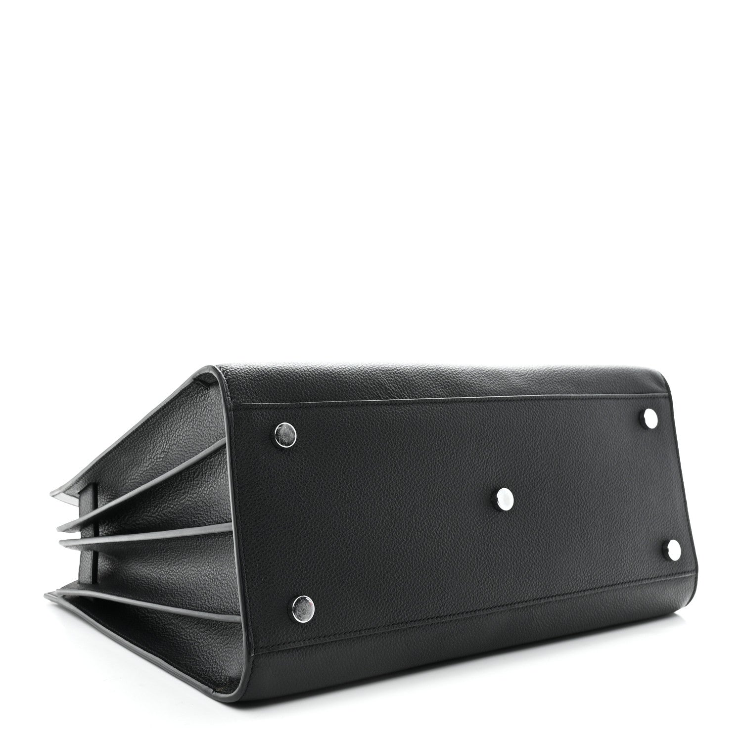 Saint Laurent Grained Calfskin Small Sac De Jour Black 9 of 21