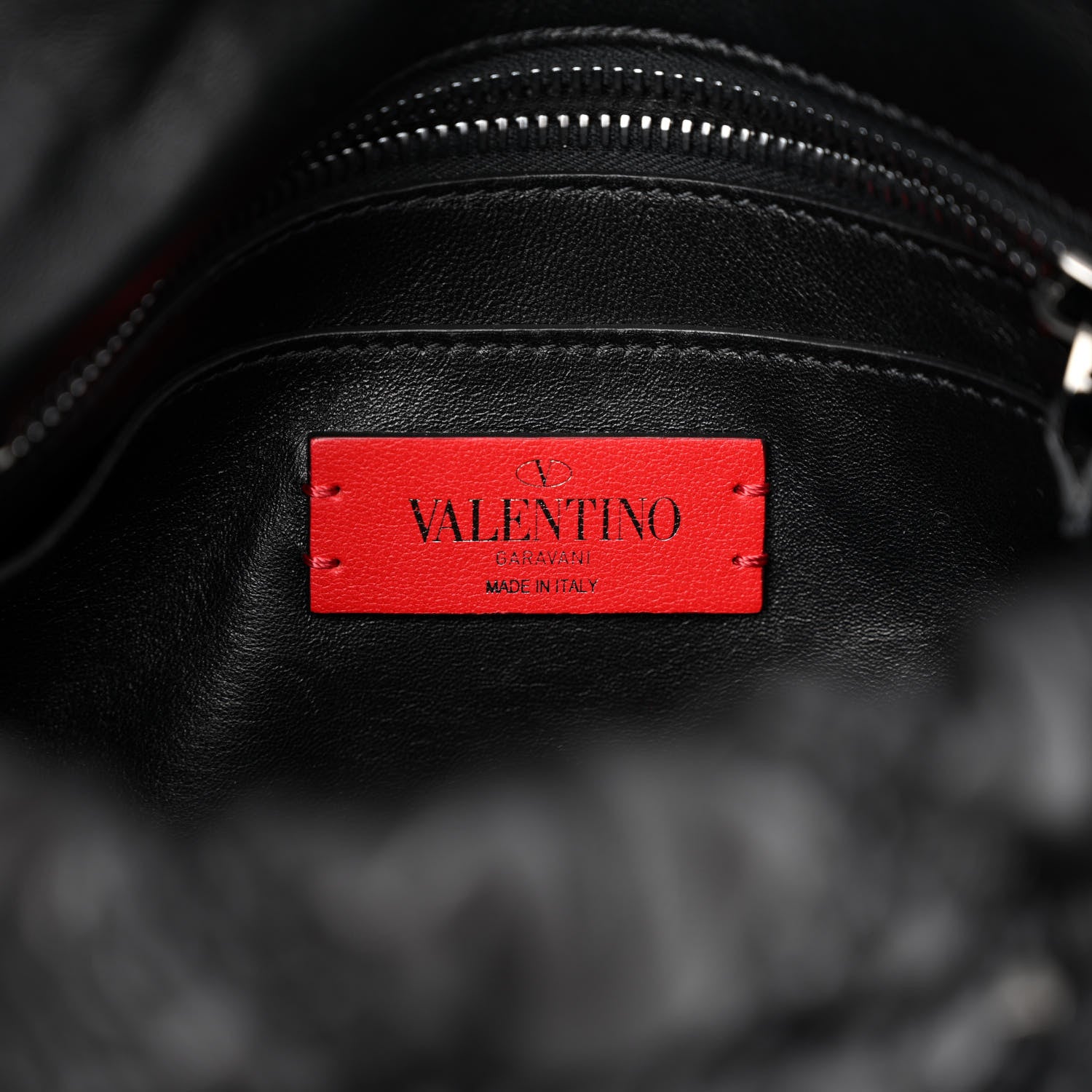 Valentino Garavani Nappa Medium Spikeme Shoulder Bag Black 6 of 11