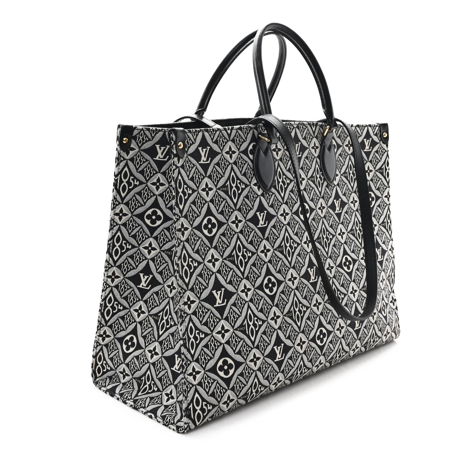 Louis Vuitton Jacquard Since 1854 Onthego GM Grey 3 of 10