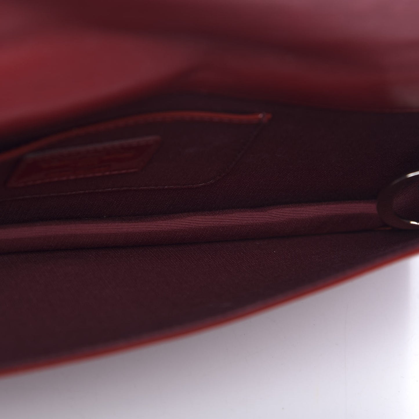 Patent Cannage Lady Dior Convertible Clutch Red