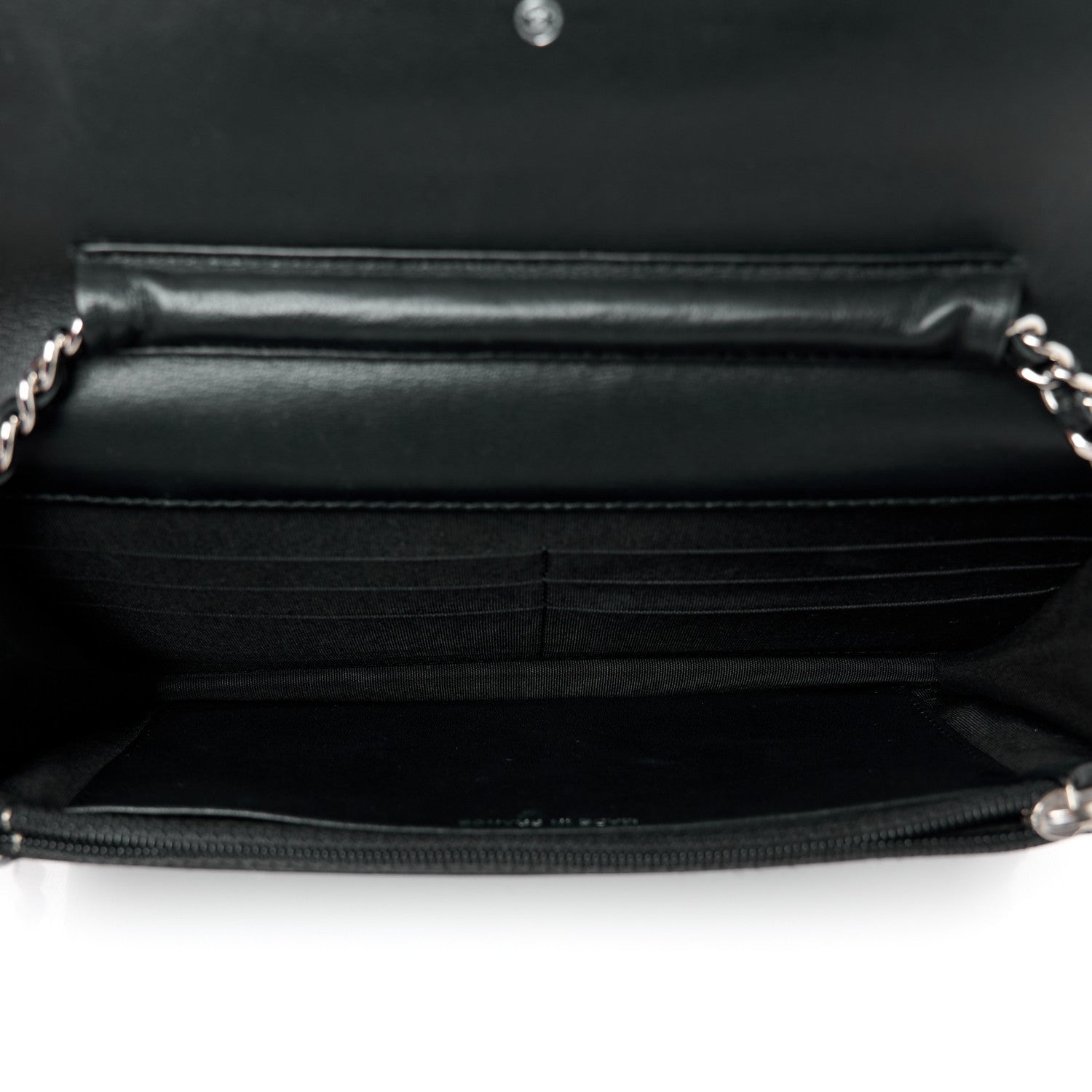 Chanel Caviar Timeless CC Wallet on Chain WOC Black 5 of 11