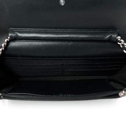 Chanel Caviar Timeless CC Wallet on Chain WOC Black 5 of 11