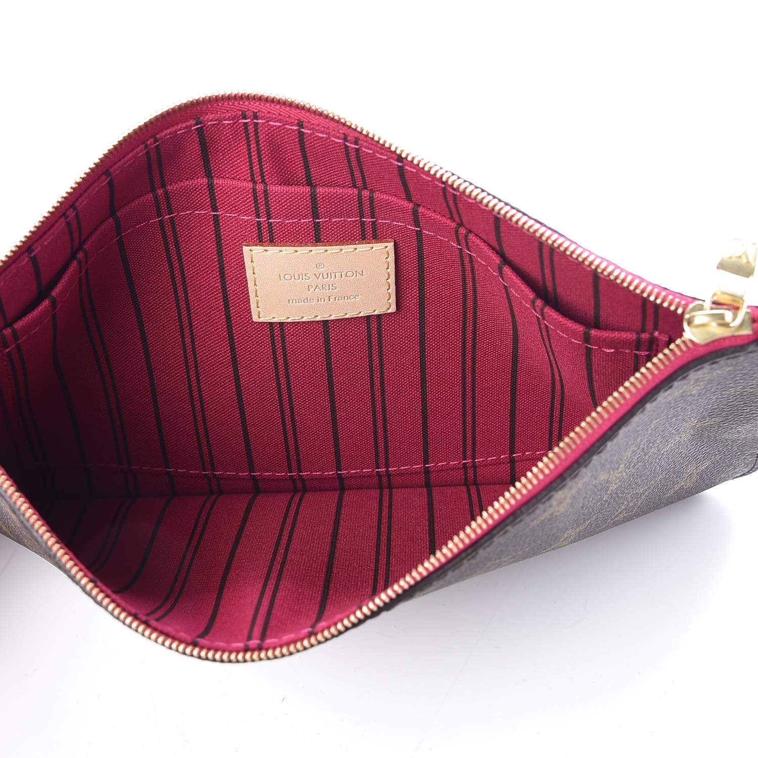 Louis Vuitton Monogram Neverfull MM GM Pochette Pivoine 5 of 7