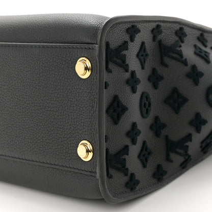Louis Vuitton Calfskin Monogram Tufting On My Side Black 10 of 10