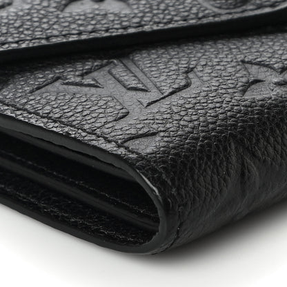 Louis Vuitton Empreinte Victorine Wallet Black 8 of 9