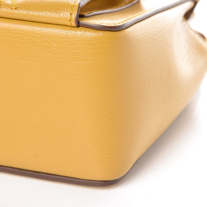 Givenchy Goatskin Diamond Quilted Pocket Crossbody Golden 9 of 9