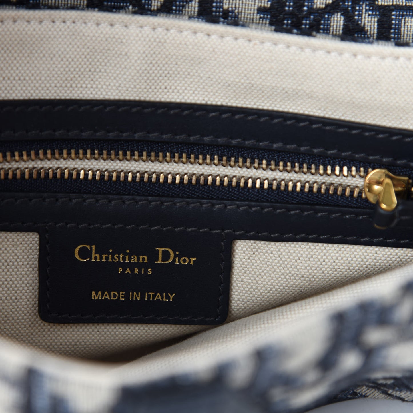 Oblique Saddle Bag Blue