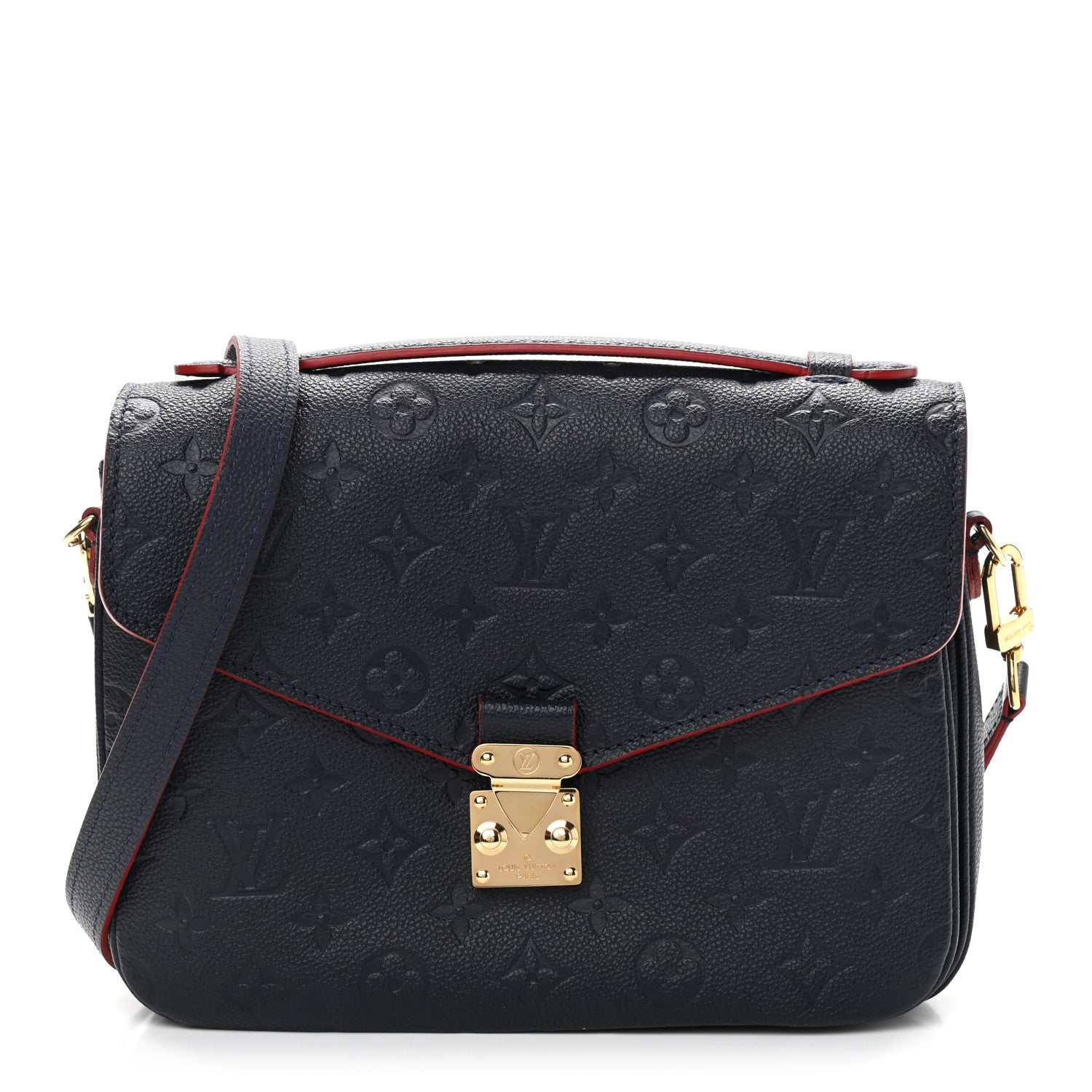 Louis Vuitton Empreinte Pochette Metis Marine Rouge 1 of 12