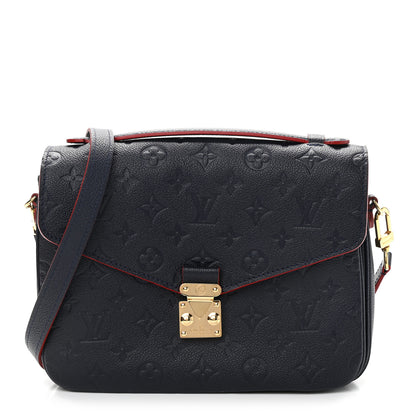 Louis Vuitton Empreinte Pochette Metis Marine Rouge 1 of 12