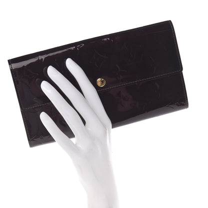 Louis Vuitton Vernis Sarah Wallet Amarante 2 of 9