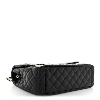 Chanel Caviar Quilted XXL Travel Flap Bag Black 4 of 10