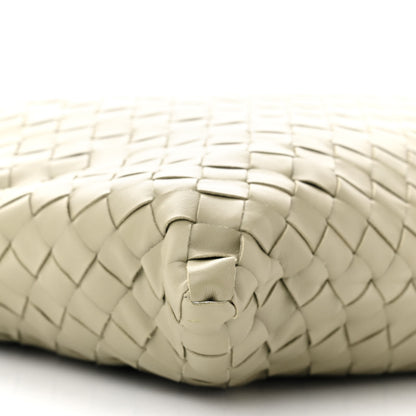 Bottega Veneta Calfskin Intrecciato Large Hop Travertine 9 of 10
