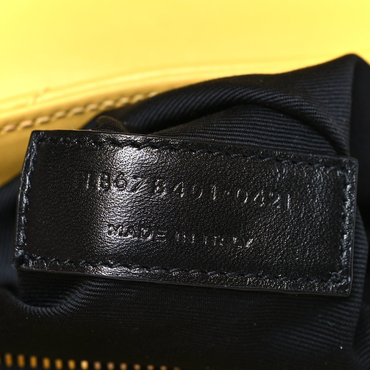 Saint Laurent Calfskin Y Quilted Monogram Toy Loulou Crossbody Bag Sunflower 7 of 11