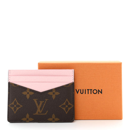 Louis Vuitton Monogram Triple Card Holder Rose Confetti 7 of 7
