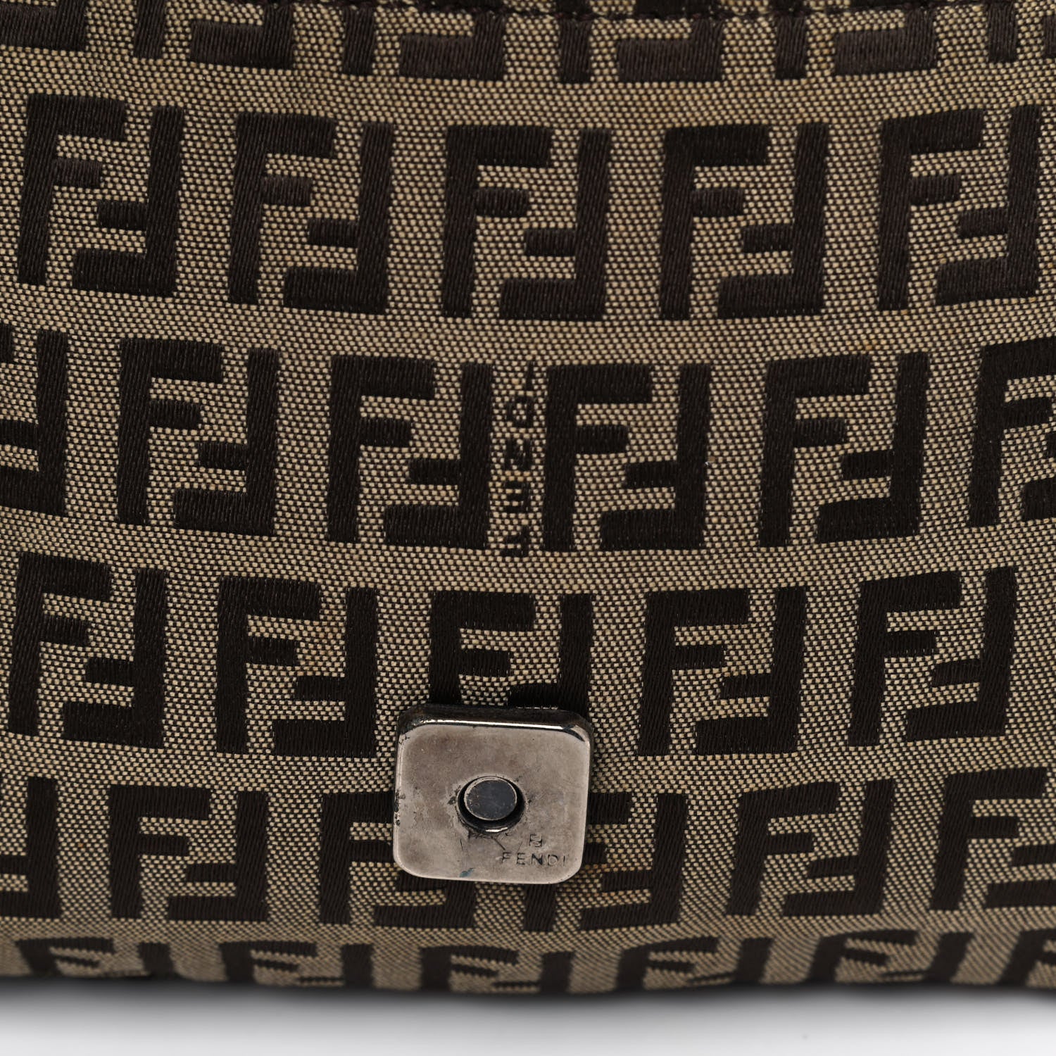 Fendi Zucchino Mini Mama Baguette Tobacco 5 of 18