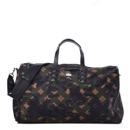 MCM Nylon Camo Dieter Weekender Loden Green 1 of 9