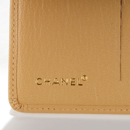 Chanel Goatskin CC Card Holder Wallet Beige 5 of 7