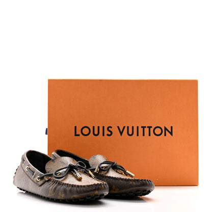 Louis Vuitton Patent Reverse Monogram Gloria Loafers 38.5 10 of 10