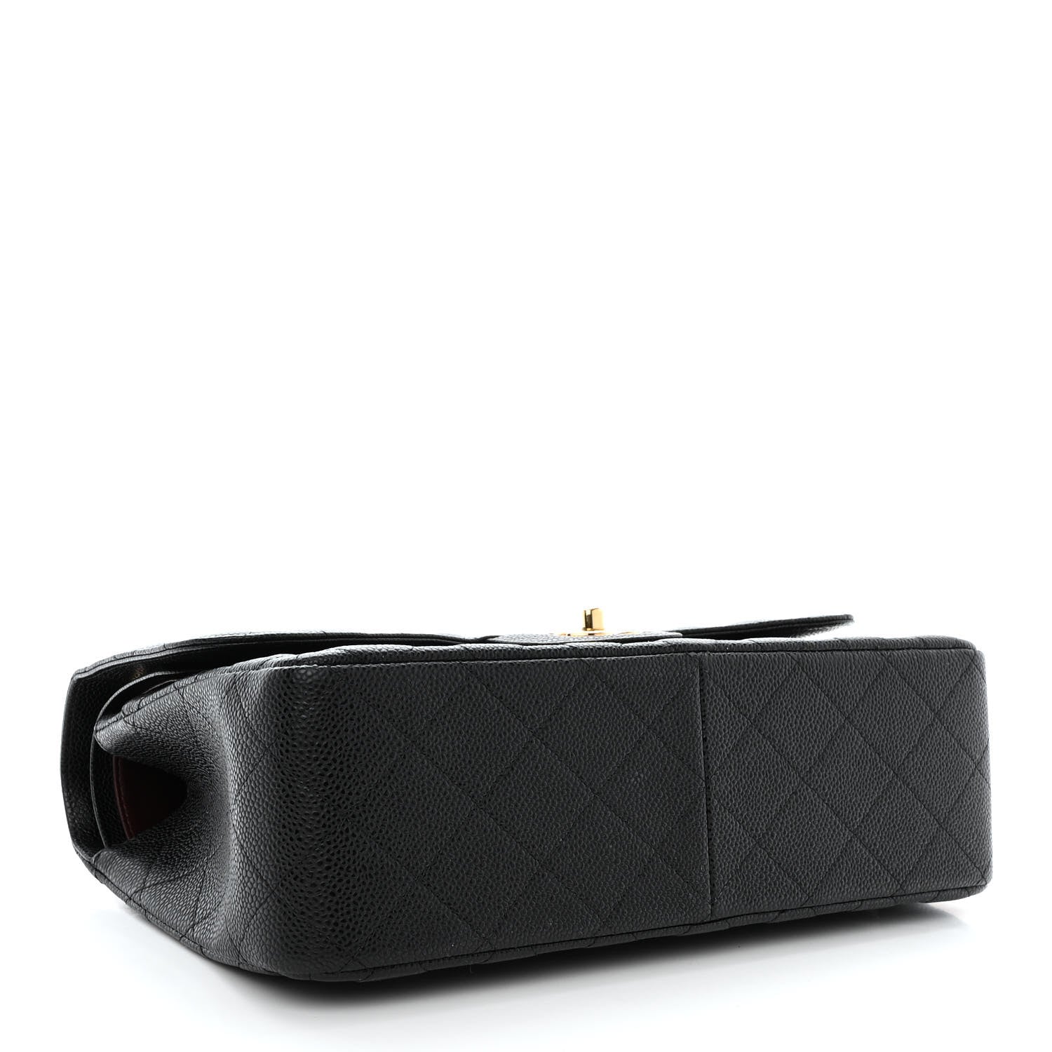 Chanel Caviar Quilted Jumbo Double Flap Black 4 of 12