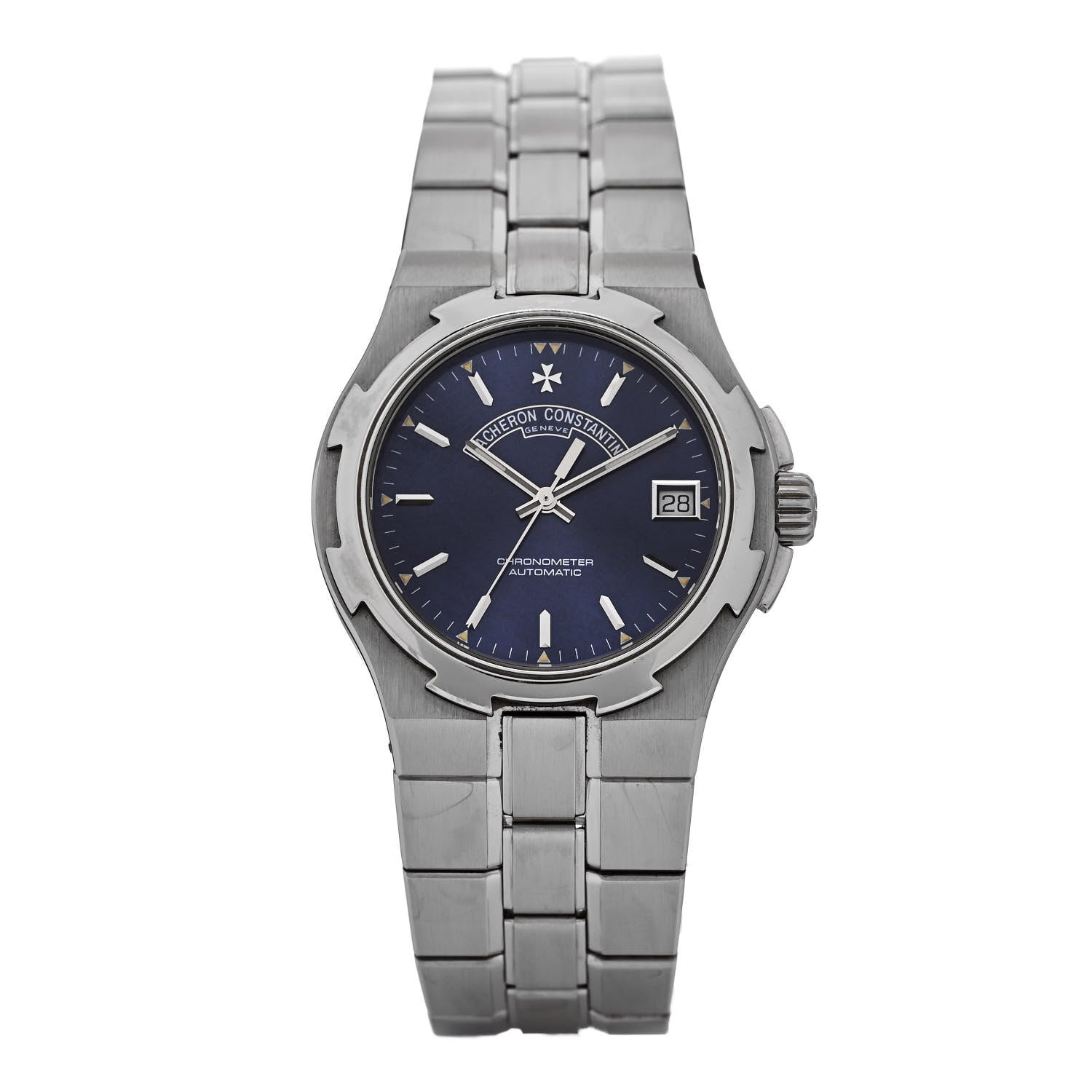Vacheron Constantin Stainless Steel 37mm Overseas Automatic Watch Blue 42040 1 of 5