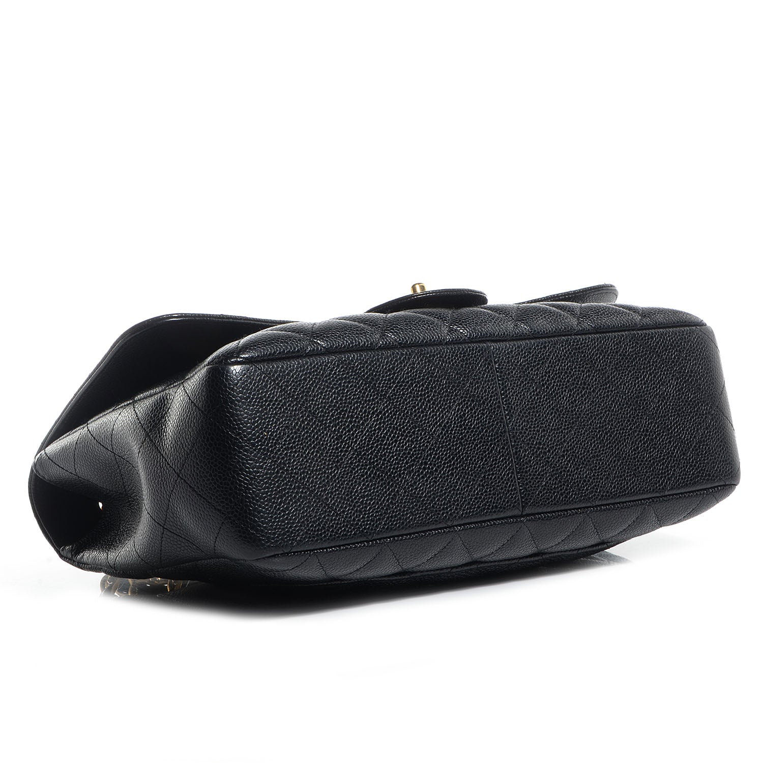 Chanel Caviar Jumbo Single Flap Black 4 of 8