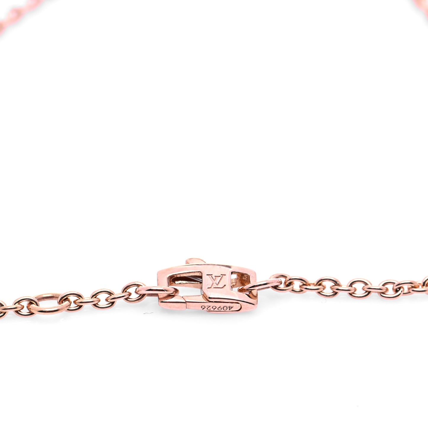 18K Pink Gold Grey Mother of Pearl Color Blossom Sun Bracelet
