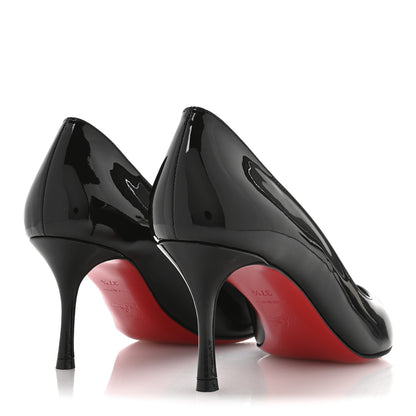 Christian Louboutin Patent Dolly 70 Pumps 37.5 Black 5 of 8