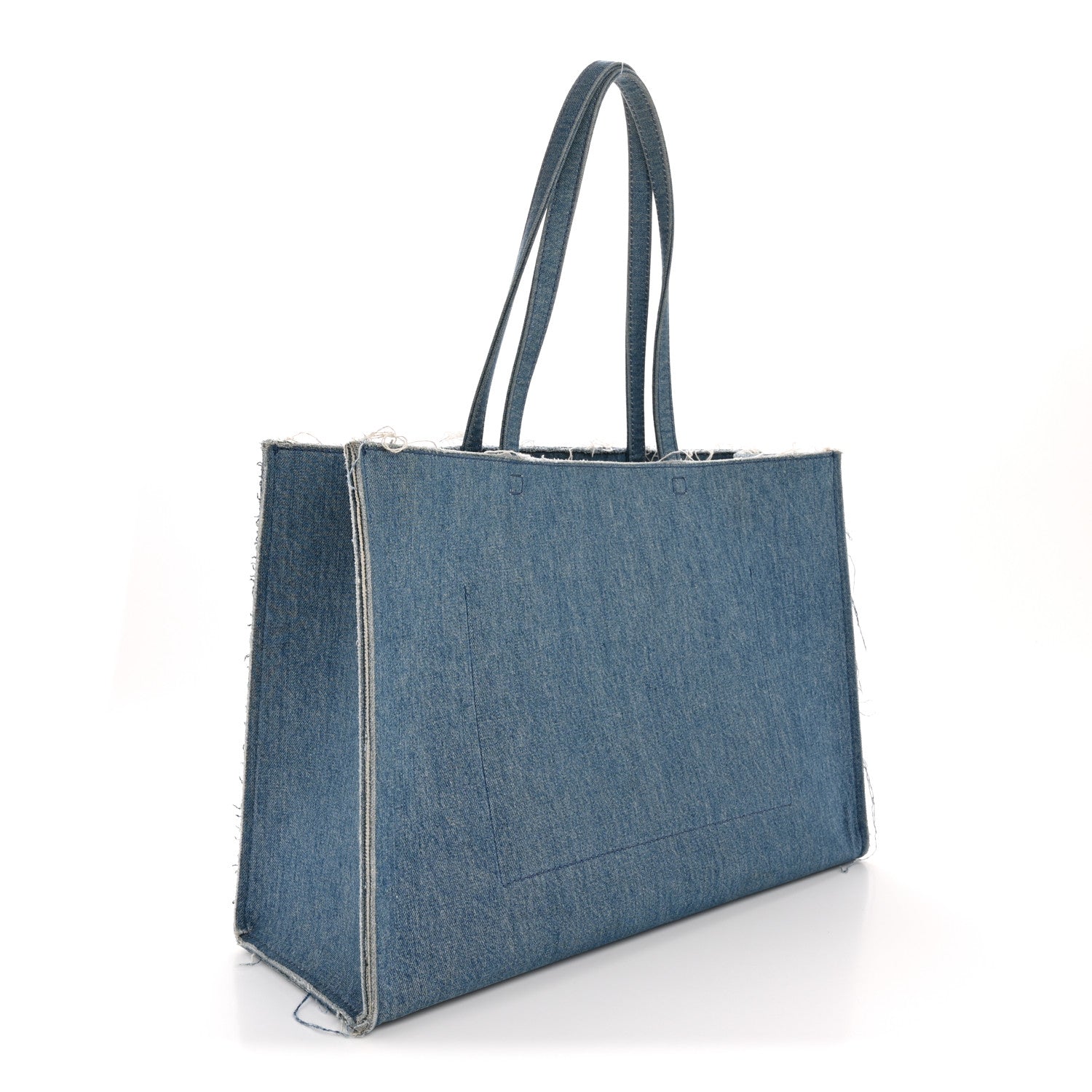 Givenchy Denim Logo Shopping Tote Light Blue 3 of 10