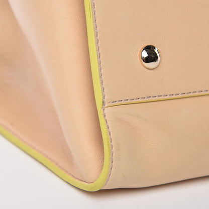 Versace Calfskin Large Palazzo Tote Bag Beige 15 of 22