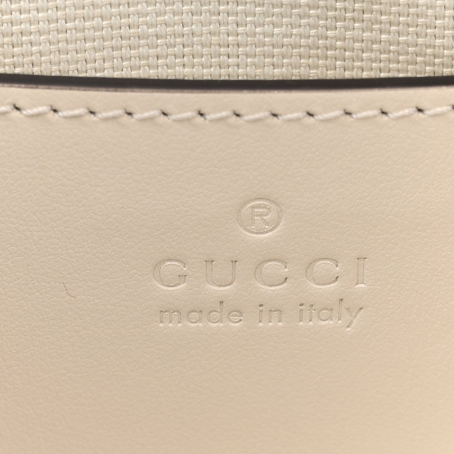Gucci Calfskin Matelasse Chevron Monochrome GG Marmont Sling Shoulder Bag Mystic White 6 of 10