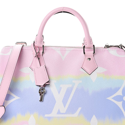 Louis Vuitton Monogram Escale Speedy Bandouliere 30 Pastel 6 of 8