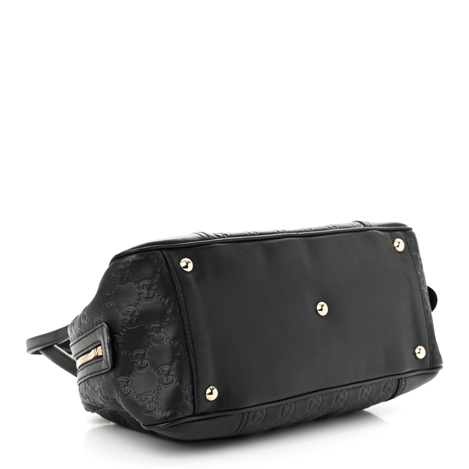 Gucci Guccissima Small Princy Satchel Black 4 of 10