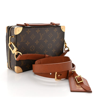 Louis Vuitton X NBA Grained Calfskin Monogram Handle Trunk Brown 3 of 9