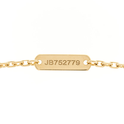 Van Cleef & Arpels 18K Yellow Gold Mother of Pearl Vintage Alhambra Pendant Necklace 5 of 5