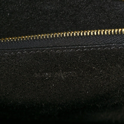 Celine Soft Grained Calfskin Small Sangle Bucket Bag Black 7 of 9