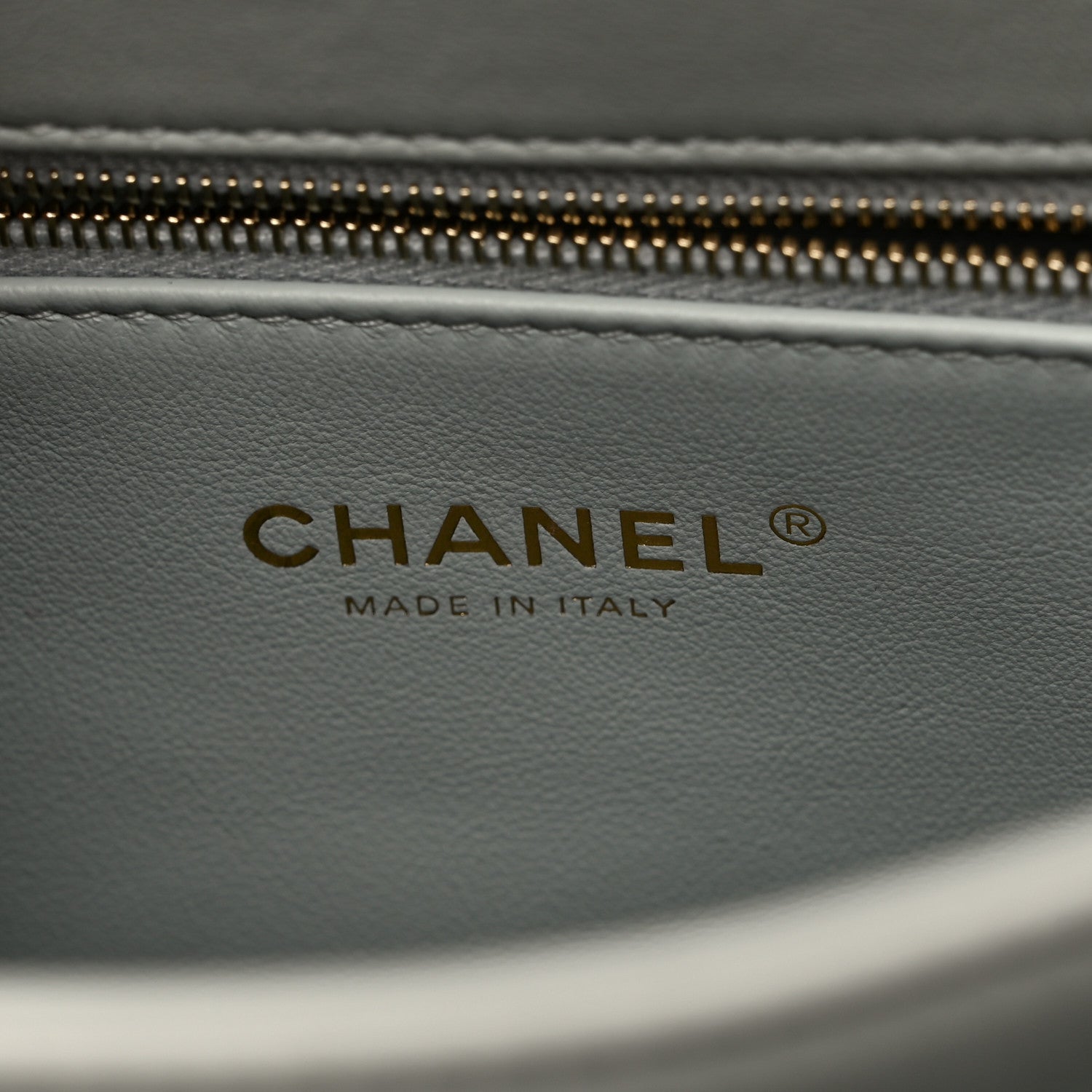 Chanel Lambskin Quilted Small Trendy Chain CC Flap Dual Handle Bag Light Blue 6 of 11