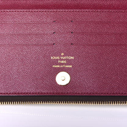 Louis Vuitton Monogram Adele Wallet Fuchsia 6 of 8