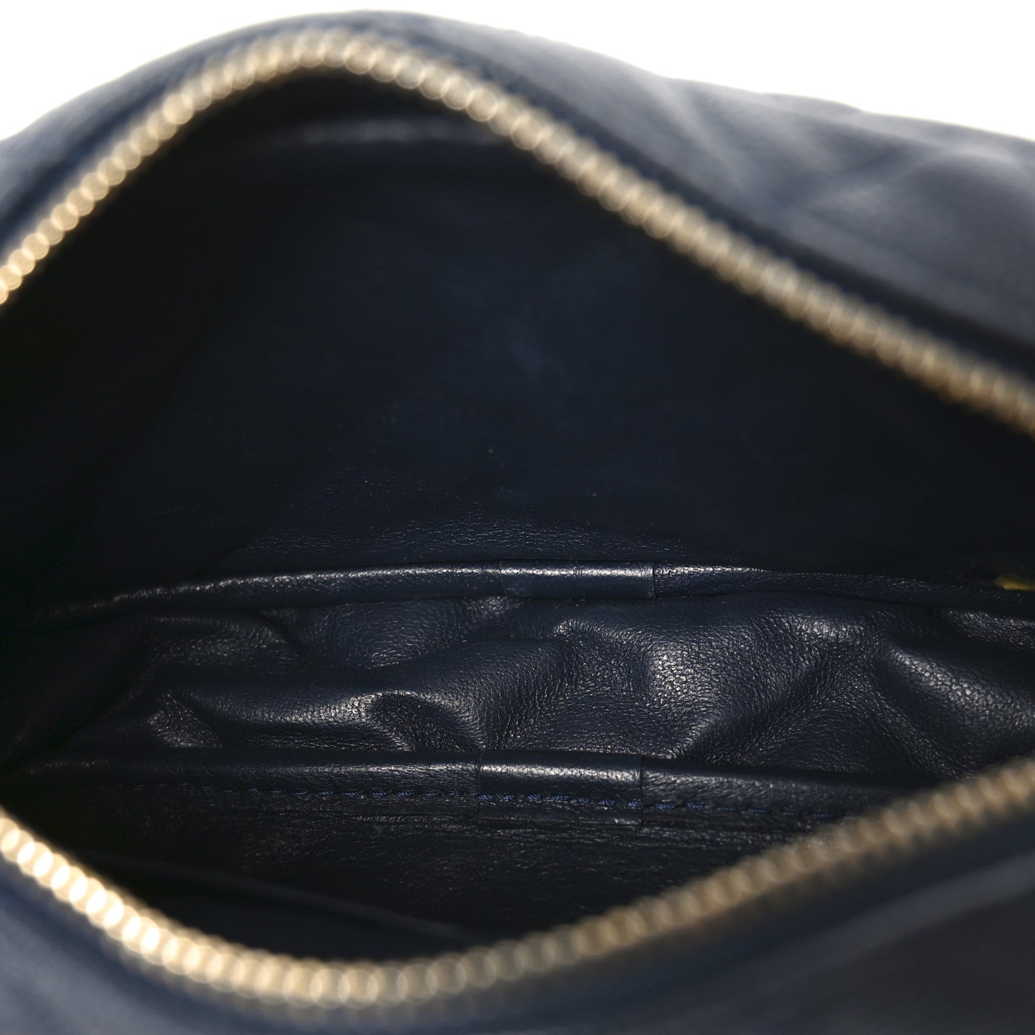 Chanel Caviar Quilted Camera Case Navy 5 of 10
