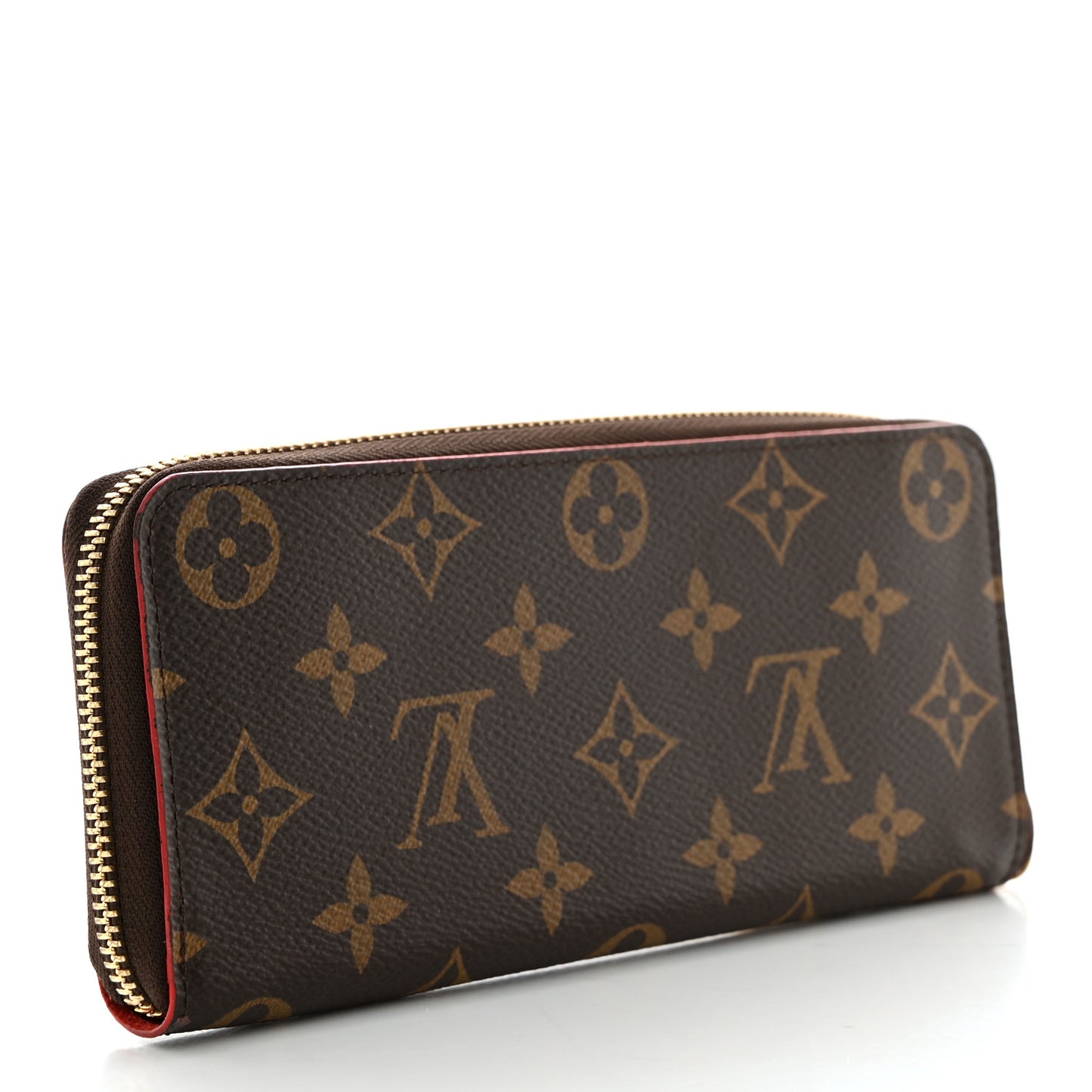 Monogram Blooming Flowers Clemence Wallet Coquelicot