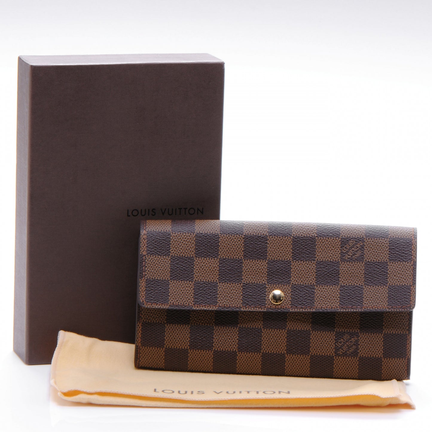 Damier Ebene Sarah Wallet