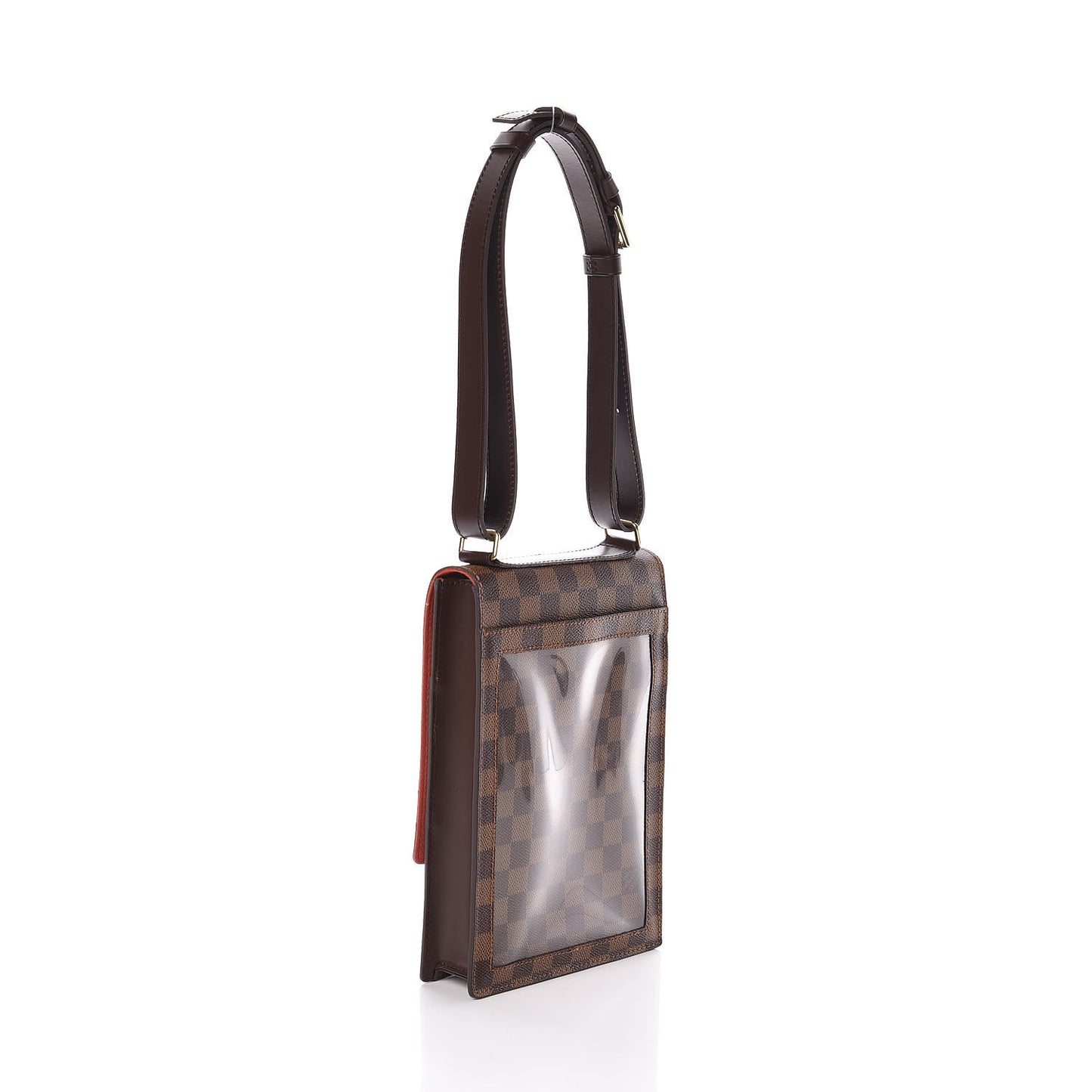 Damier Ebene Portobello Travel Shoulder Bag