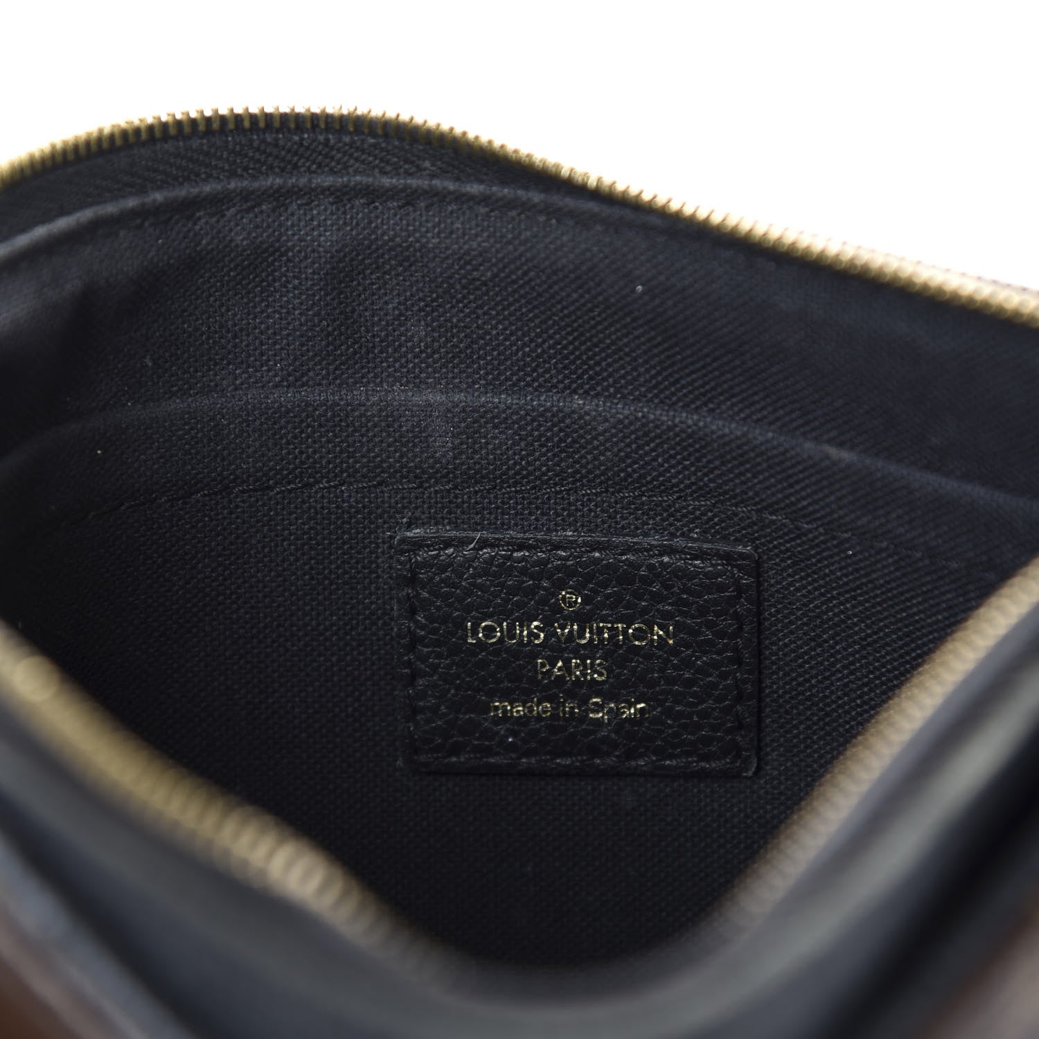 Louis Vuitton Monogram Pallas Clutch Black 10 of 12